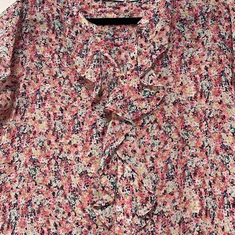 Liz Claiborne Blouse size L - Picture 3 of 5